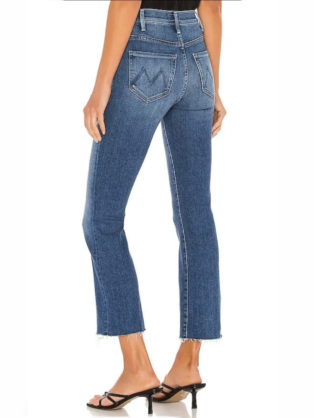 MOTHER The Hustler Ankle Fray in Satisfaction Guaranteed 29 Like New